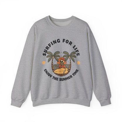 Surfing for Life Crewneck Sweatshirt