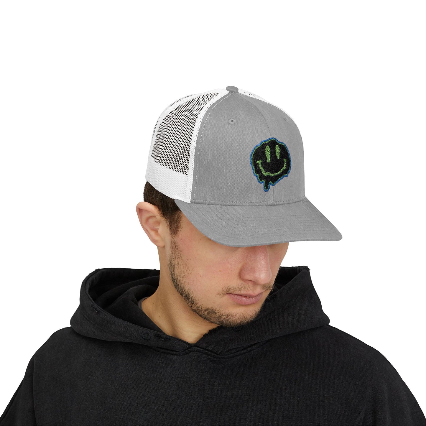 Smiley Face Snapback Cap