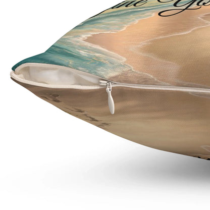 Beach Paradise Square Pillow