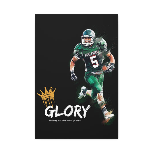 Football Glory Canvas Wall Art