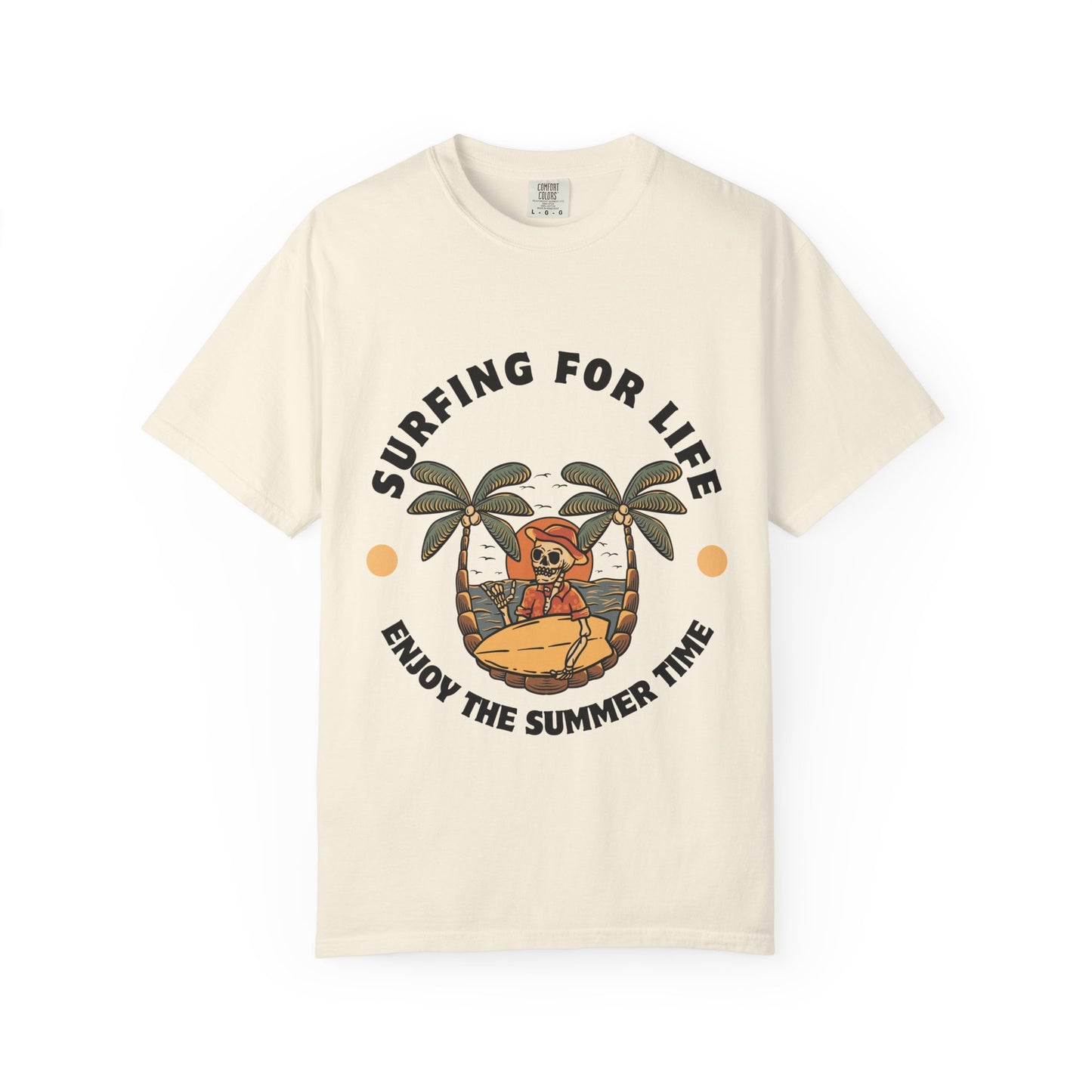 Surfing Skeleton Summer T-Shirt
