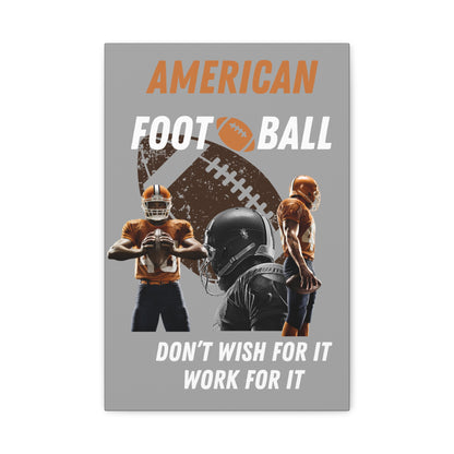 Canvas Print, Football Wall Decor
