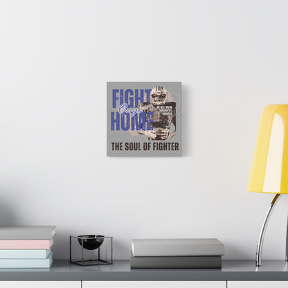 Canvas Print, Inspirational Fighter Wall Art