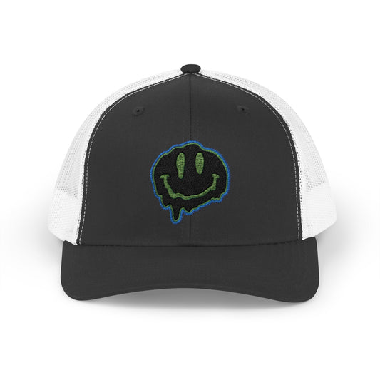 Smiley Face Snapback Cap