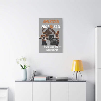Canvas Print, Football Wall Decor