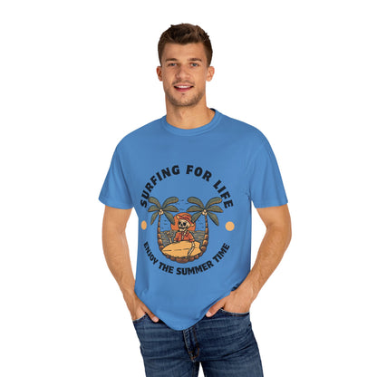 Surfing Skeleton Summer T-Shirt