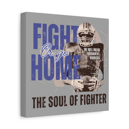 Canvas Print, Inspirational Fighter Wall Art