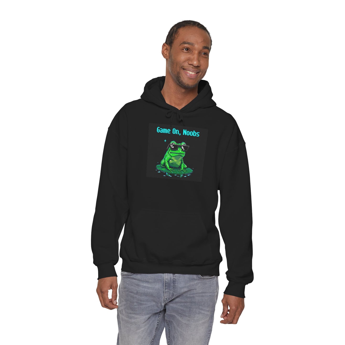 Game On Noobs & The Beach Is My Happy Place Hoodie