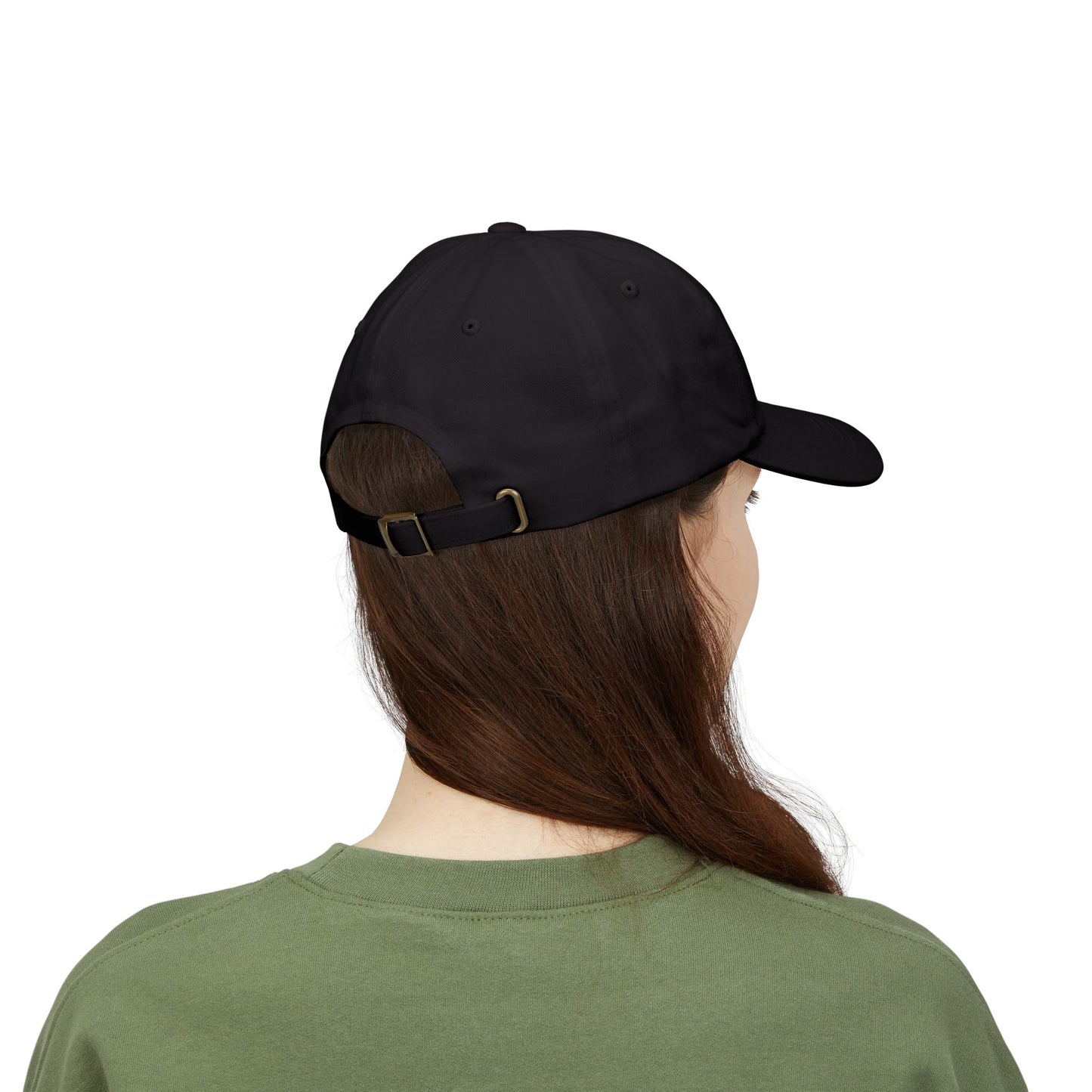 Watermelon Embroidered Dad Cap — Relaxed Cotton Sun Hat