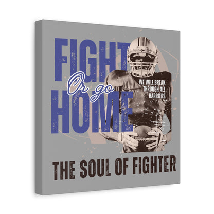 Canvas Print, Inspirational Fighter Wall Art