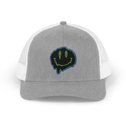 Smiley Face Snapback Cap