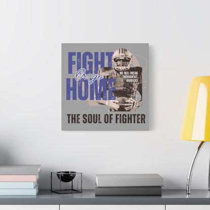 Canvas Print, Inspirational Fighter Wall Art