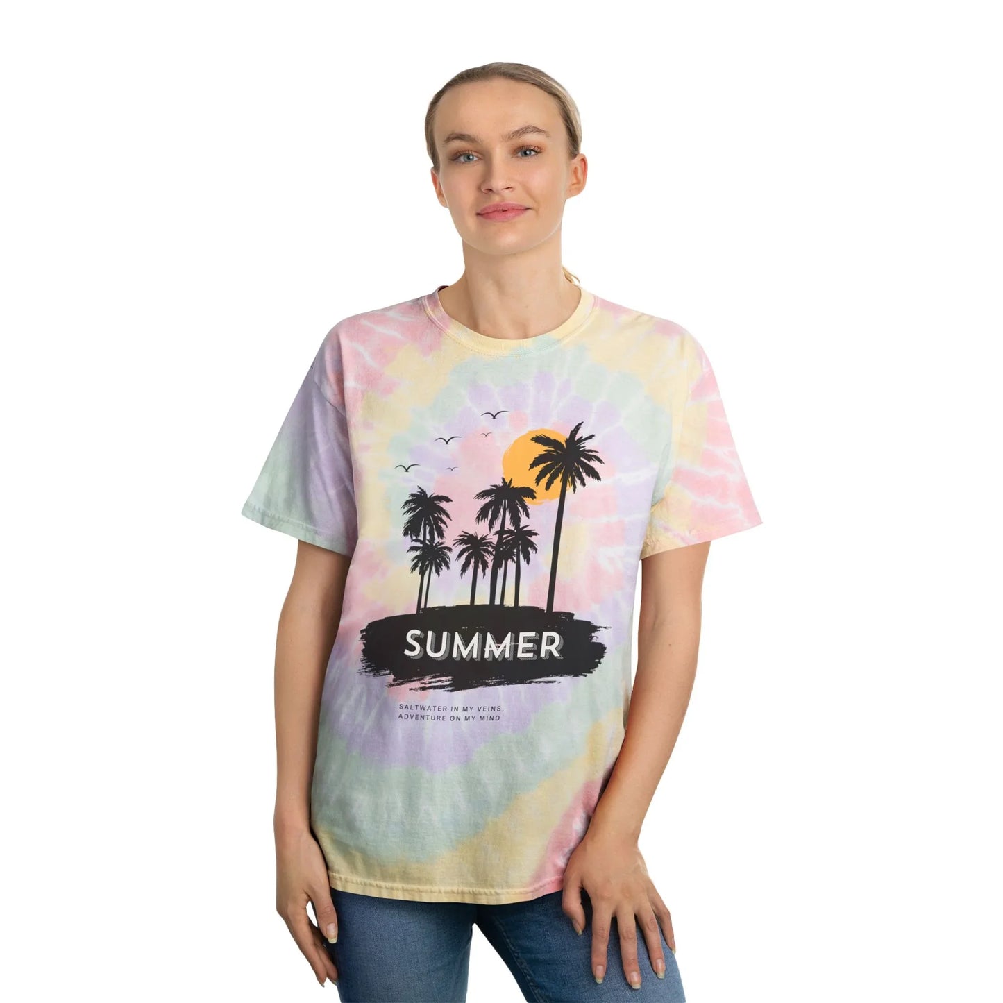 Summer Vibes Tie-Dye T-Shirt