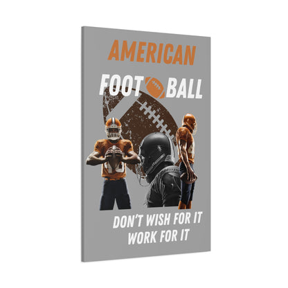 Canvas Print, Football Wall Decor