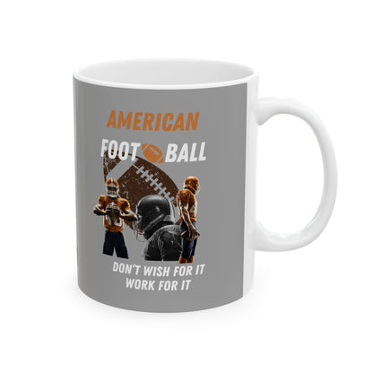 Motivational Ceramic Mug - Soul of a Fighter