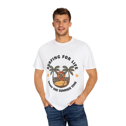 Surfing Skeleton Summer T-Shirt