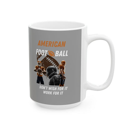 Motivational Ceramic Mug - Soul of a Fighter
