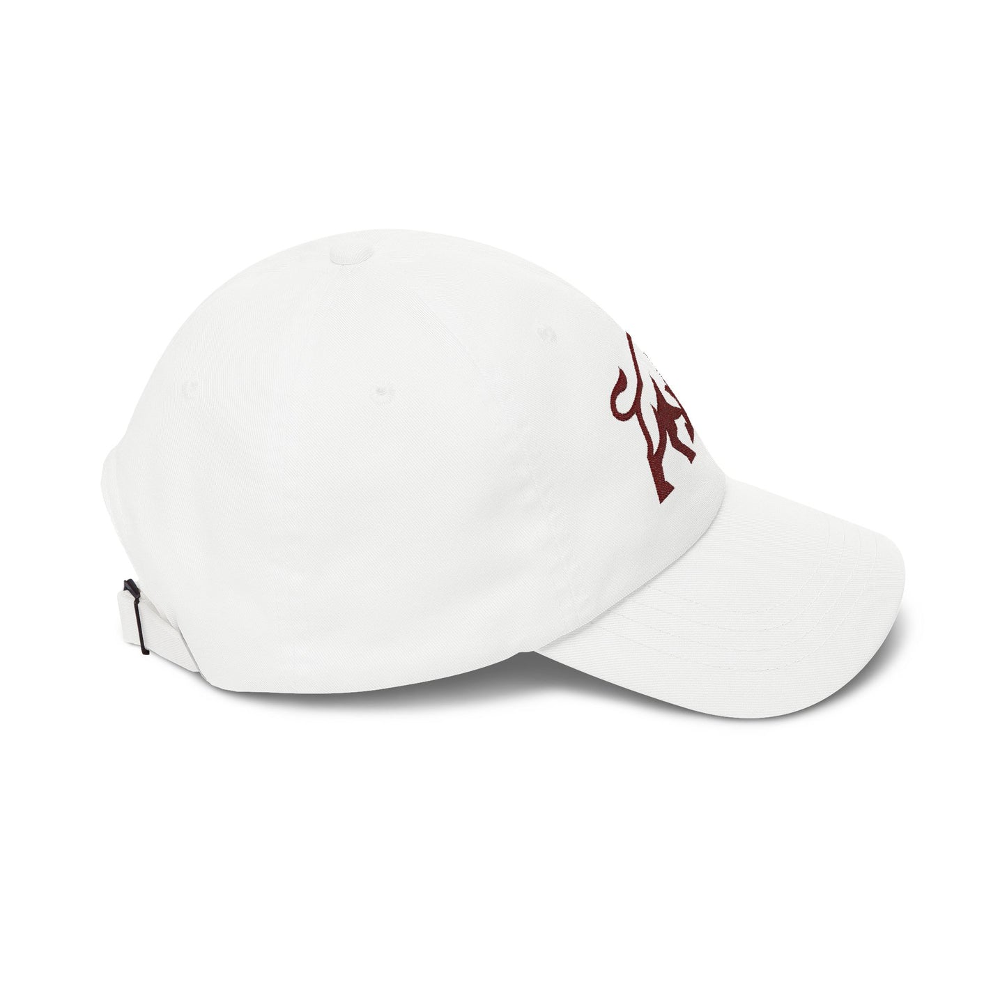 Embroidered Charging Bull Dad Cap — Low-Profile Cotton Hat