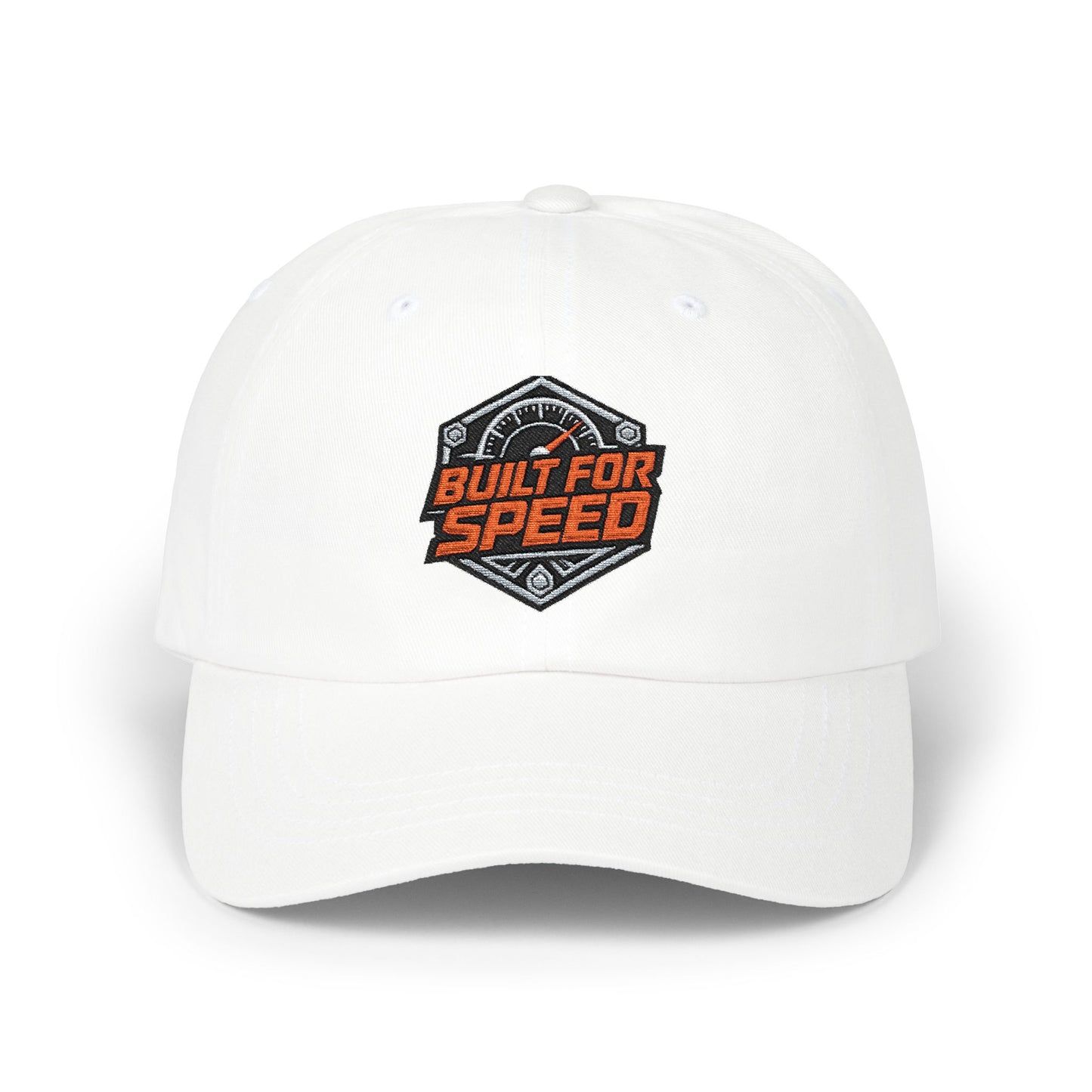 Built for Speed Embroidered Dad Cap — Vintage Racing Cotton Hat