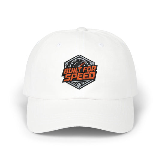 Built for Speed Embroidered Dad Cap — Vintage Racing Cotton Hat