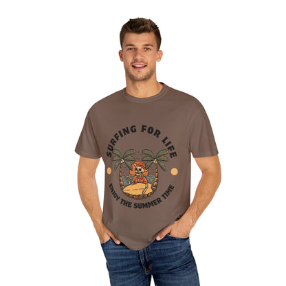 Surfing Skeleton Summer T-Shirt