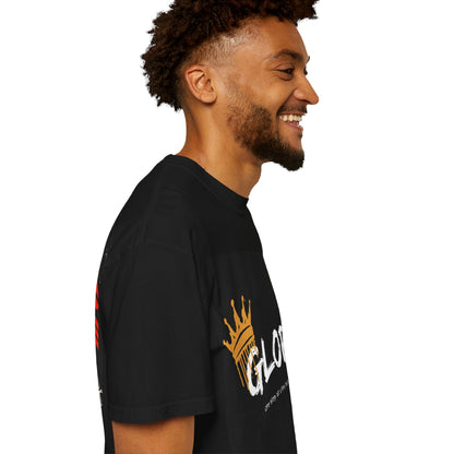 Vintage Band Tee — 'GLORY' Crowned Graphic with 'MUSIC IS LIFE' Back