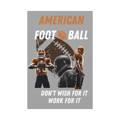 Canvas Print, Football Wall Decor