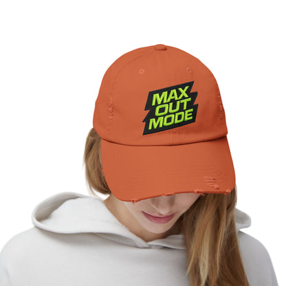 Max Out Mode Unisex Distressed Cap