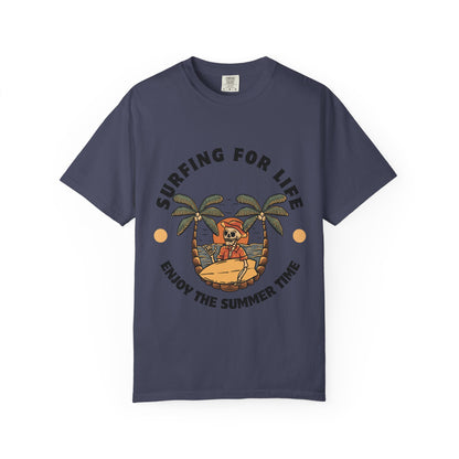 Surfing Skeleton Summer T-Shirt