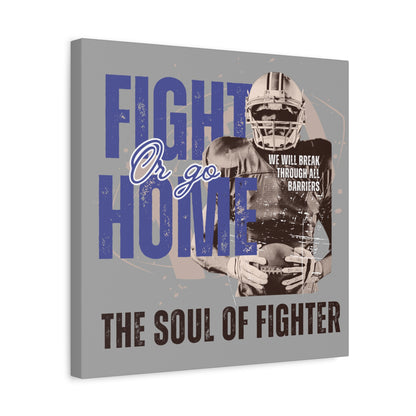 Canvas Print, Inspirational Fighter Wall Art