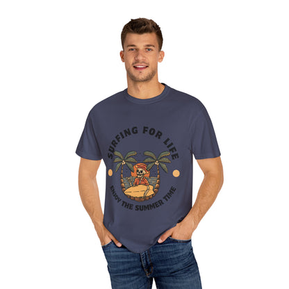 Surfing Skeleton Summer T-Shirt