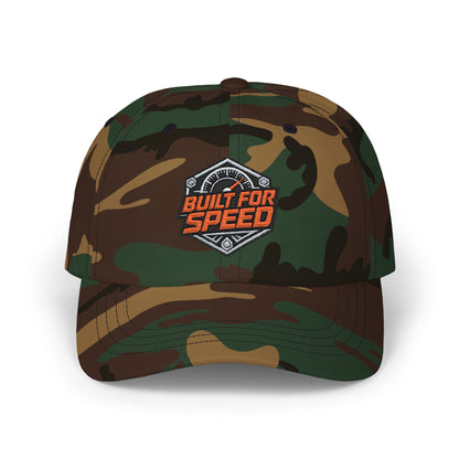 Built for Speed Embroidered Dad Cap — Vintage Racing Cotton Hat