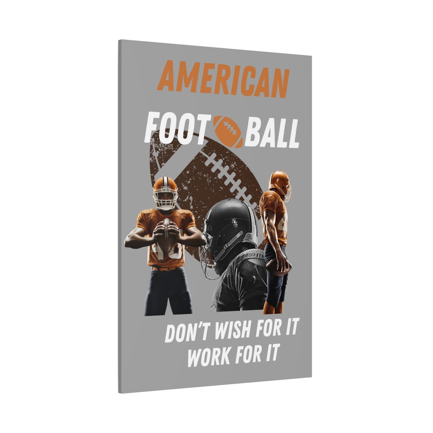 Canvas Print, Football Wall Decor