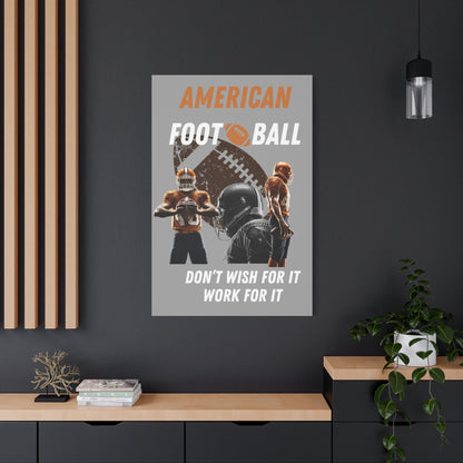 Canvas Print, Football Wall Decor