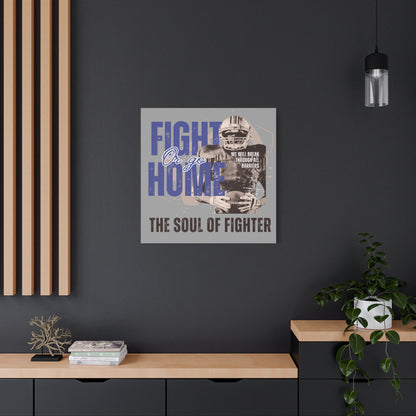Canvas Print, Inspirational Fighter Wall Art