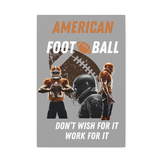 Canvas Print, Football Wall Decor
